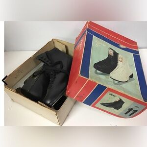 Vintage Figure 8’s Black Ice Skates - Men’s Size 11